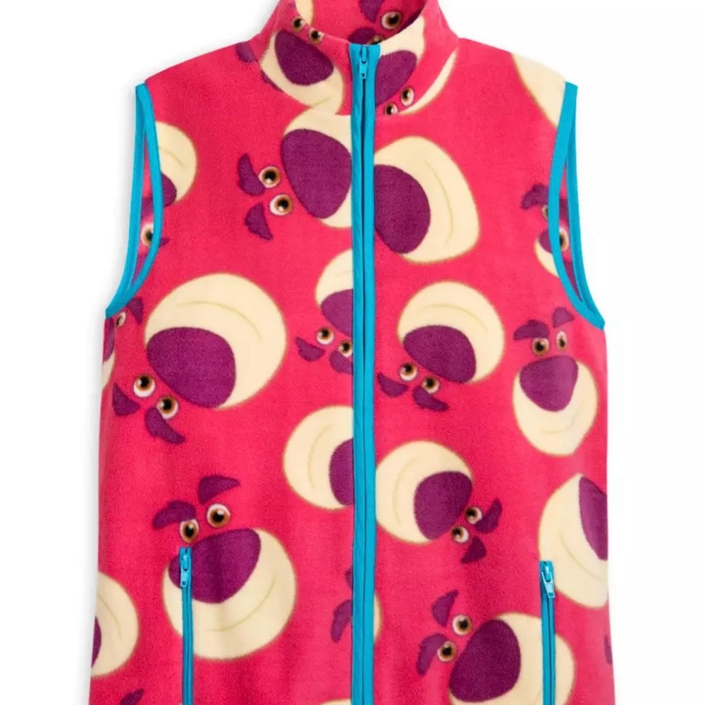 NWT Disney Parks LOTSO women’s fleece vest sz 1x